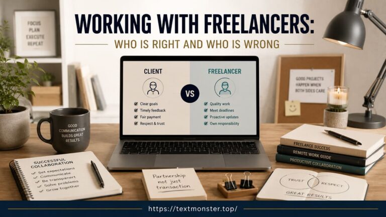 Working with freelancers: pros and cons of collaboration.